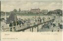 Postkarte - Ahlbeck - Brücke