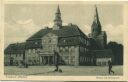 Postkarte - Friedland (Meckl.) Mecklenburg - Rathaus und Marienkirche