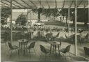 Heringsdorf - FDGB-Erholungsheim Gerhard Opitz - Café-Terrasse - Foto-AK