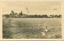 Waren / Müritz - Blick von der Müritz auf die Stadt - Foto-AK