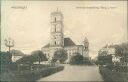 Neustrelitz - Denkmal Grossherzog Georg und Kirche