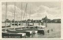 Rostock - Blick vom Segelhafen - Foto-AK