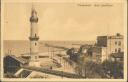 Postkarte - Warnemünde - Beim Leuchtturm