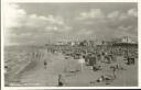 Warnemünde - Strand - Foto-AK 40er Jahre