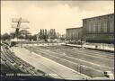 Rostock - Schwimmhalle "Neptun" mit Freibad - Foto-AK Grossformat