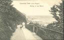 Postkarte - Ostseebad Sellin - Abstieg zu den Bädern