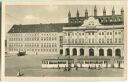 Postkarte - Rostock - Rathaus - Straßenbahn