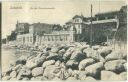 Postkarte - Sassnitz - An der Strandpromenade