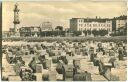 Postkarte - Warnemünde - Strand