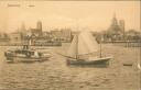 Postkarte - Stralsund - Hafen