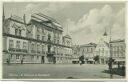 Postkarte - Güstrow - Rathaus und Marktplatz