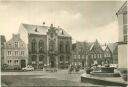 Tribsees 1968 - Karl-Marx-Straße mit Rathaus - Foto-AK