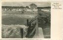 Ostseebad Breege-Juliusruh - Seebrücke mit Strand - Foto-AK 1940
