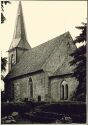 Fotokarte - Kirche von Carlow ß - Foto-Zeiß Rehna i. Meckl. Reg.-Nr. II/16/55