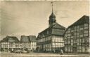 Grabow in Mecklenburg - Rathaus am Markt - Foto-AK