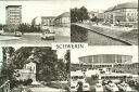Ansichtskarte - Schwerin - Werner Seelenbinder-Strasse - Sport und Kongresshalle