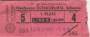 Filmtheater Schauburg Schwerin - VE (K) Kreislichtspielbetrieb - Kinokarte