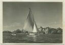 Hamburg - Aussenalster - Segelsport - Foto-AK