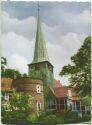 Postkarte - Hamburg-Bergedorf - Kirche und Hasseturm