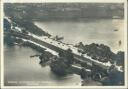 Hamburg - Lombardbrücke und Alsterdamm - Postkarte