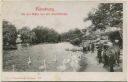 Postkarte - Hamburg - An der Alster bei der Gurlittstrasse