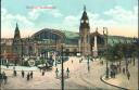 Postkarte - Hamburg - Hauptbahnhof