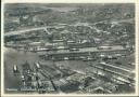 Hamburg - Deutschlands größter Hafen - Fliegeraufnahme - Postkarte