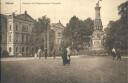 Hamburg-Altona - Rathaus mit Siegesdenkmal - Postkarte