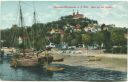 Postkarte - Hamburg Blankenese - Blick auf den Süllberg