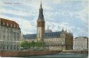 Postkarte - Hamburg - Rathaus