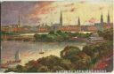 Postkarte - Hamburg - Lombardsbrücke