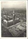 Hamburg - Rathaus und Adolf Hitler Platz - Foto-AK Grossformat