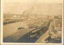 Postkarte - Hamburg - Hafen und Vorsetzen