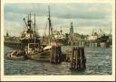 Postkarte - Hamburg - Segelschiffhafen