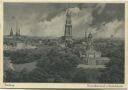 Postkarte - Hamburg - Bismarckdenkmal und Michaeliskirche