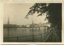 Hamburg - Binnenalster und Jungfernstieg - Foto-AK