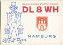 QSL - Funkkarte - DL8WH - Hamburg