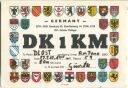 QSL - QTH - Funkkarte - DK1KM - Hamburg 53