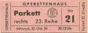 Hamburg - Operettenhaus - Eintrittskarte