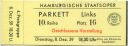 Hamburg - Hamburgische Staatsoper - Eintrittskarte