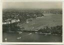 Hamburg - Lombardsbrücke und Aussenalster - Foto-AK