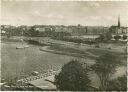 Hamburg - Alte und Neue Lombardsbrücke 1953 - Foto-AK