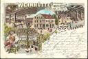 Postkarte - St. Pauli - Weinhütte
