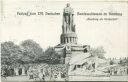Postkarte - Hamburg - Bismarckdenkmal - XVI. Bundesschiessen