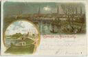 Postkarte - Hamburg - Uhlenhorst - Feenteichbrücke