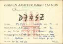QSL - Funkkarte - DJ4SZ