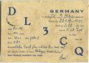 Funkkarte - DL3CQ - Bützfleth Stade