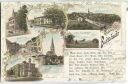 Postkarte - Buxtehude - Post - Regimentsschule