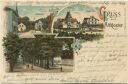 Postkarte - Gruss aus Altkloster - Buxtehude - Hauptstrasse