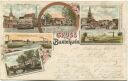 Postkarte - Gruss aus Buxtehude - Mencks Fährhaus - Peper 's Hotel